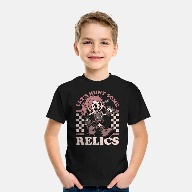 Game Mascot Archeologist-Youth-Basic-Tee-Studio Mootant