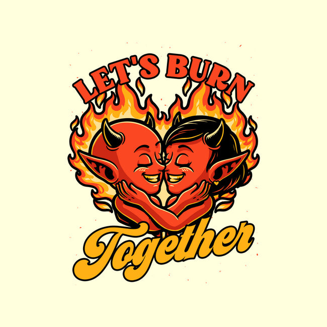 Valentines Burn Together-None-Basic Tote-Bag-Studio Mootant