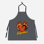 Valentines Burn Together-Unisex-Kitchen-Apron-Studio Mootant