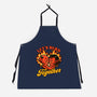 Valentines Burn Together-Unisex-Kitchen-Apron-Studio Mootant