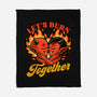 Valentines Burn Together-None-Fleece-Blanket-Studio Mootant