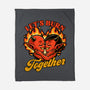 Valentines Burn Together-None-Fleece-Blanket-Studio Mootant