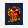 Valentines Burn Together-None-Fleece-Blanket-Studio Mootant
