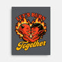 Valentines Burn Together-None-Stretched-Canvas-Studio Mootant