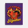 Valentines Burn Together-None-Stretched-Canvas-Studio Mootant