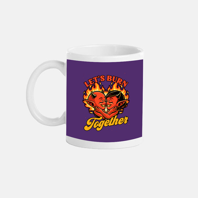 Valentines Burn Together-None-Mug-Drinkware-Studio Mootant