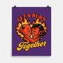 Valentines Burn Together-None-Matte-Poster-Studio Mootant