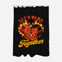 Valentines Burn Together-None-Polyester-Shower Curtain-Studio Mootant