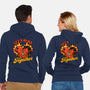 Valentines Burn Together-Unisex-Zip-Up-Sweatshirt-Studio Mootant
