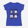 Stay In Shape Geometry-Womens-V-Neck-Tee-NemiMakeit
