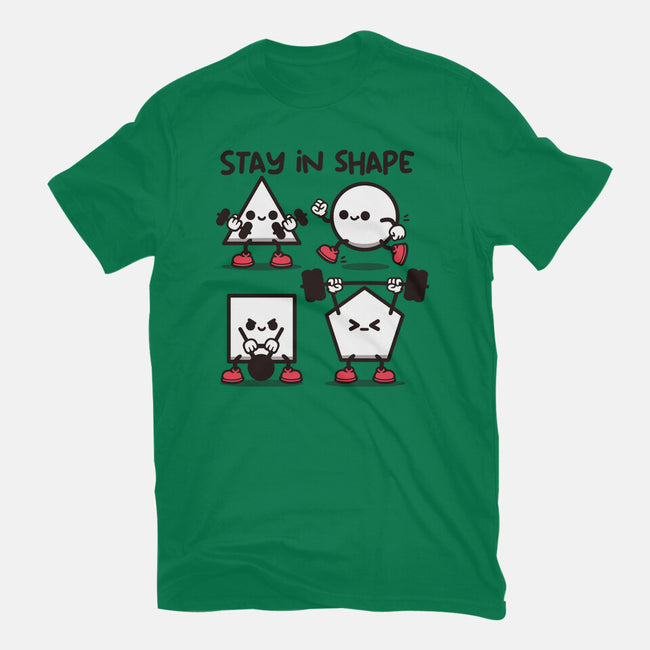 Stay In Shape Geometry-Womens-Basic-Tee-NemiMakeit