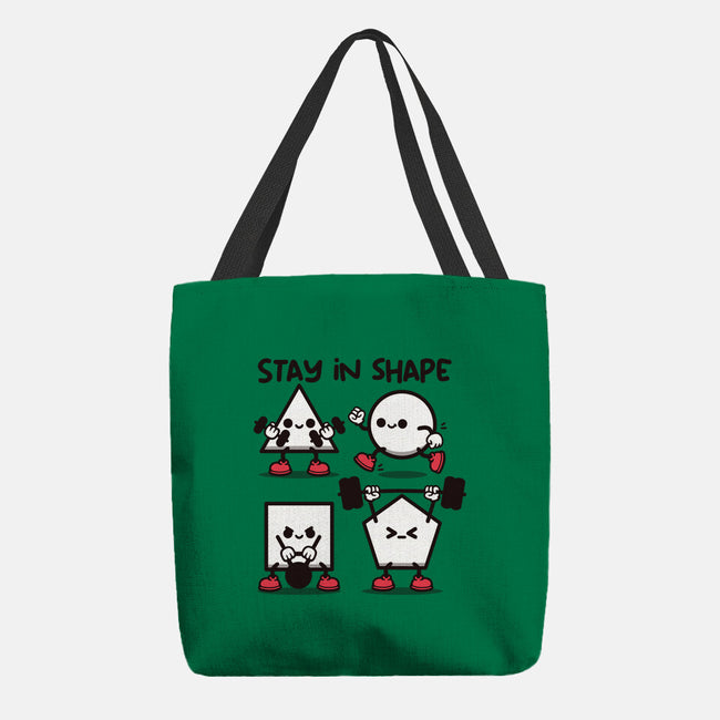 Stay In Shape Geometry-None-Basic Tote-Bag-NemiMakeit