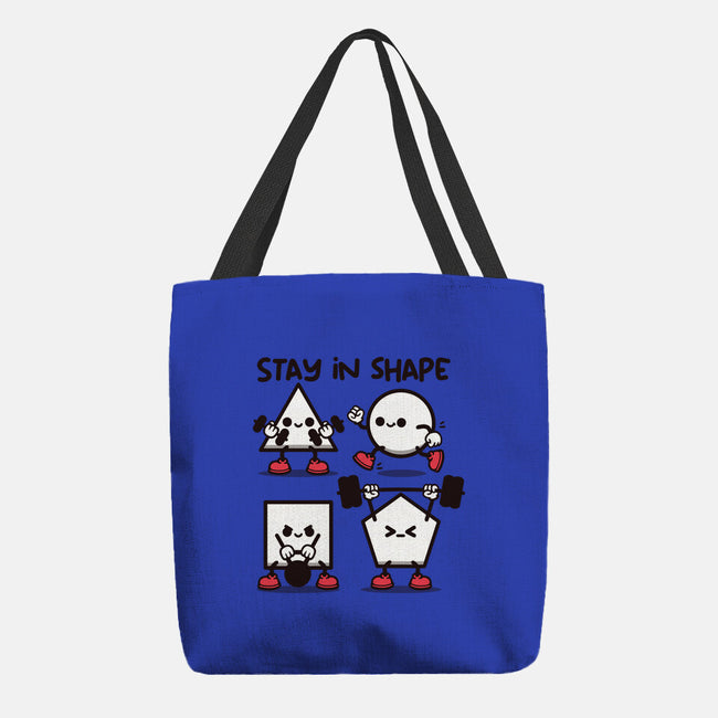 Stay In Shape Geometry-None-Basic Tote-Bag-NemiMakeit