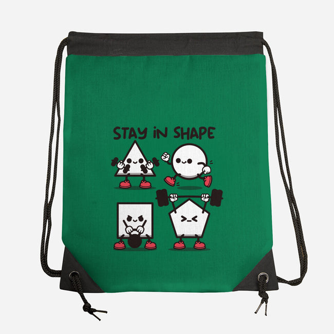 Stay In Shape Geometry-None-Drawstring-Bag-NemiMakeit