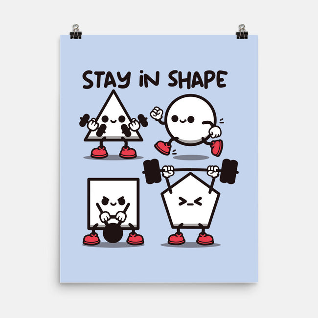 Stay In Shape Geometry-None-Matte-Poster-NemiMakeit