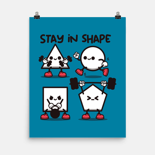 Stay In Shape Geometry-None-Matte-Poster-NemiMakeit