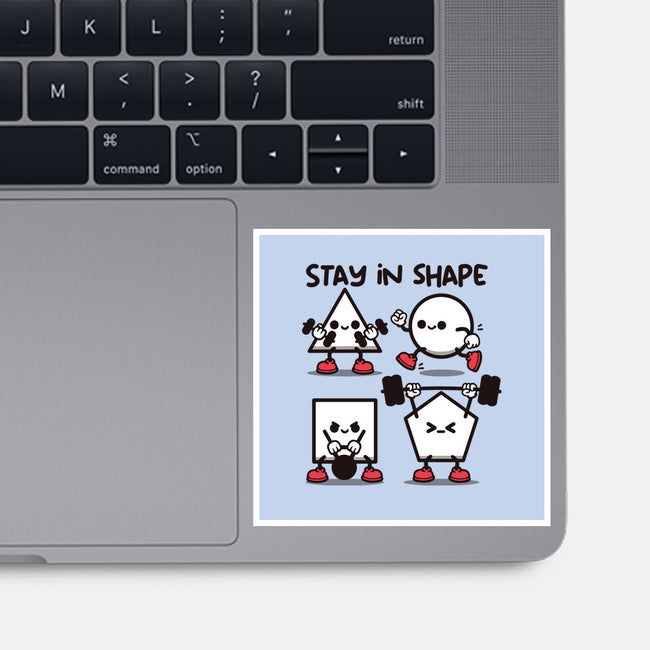 Stay In Shape Geometry-None-Glossy-Sticker-NemiMakeit