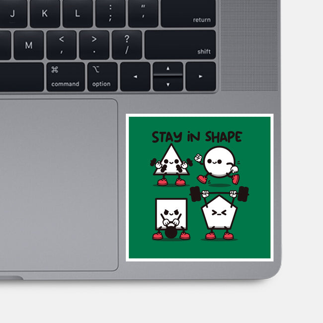 Stay In Shape Geometry-None-Glossy-Sticker-NemiMakeit
