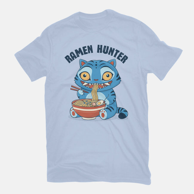 Ramen Hunter-Womens-Fitted-Tee-GODZILLARGE