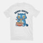 Ramen Hunter-Womens-Fitted-Tee-GODZILLARGE
