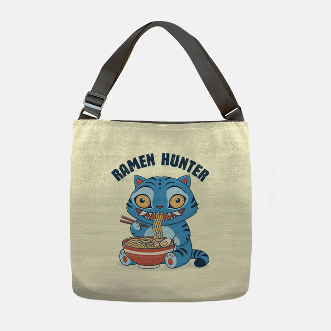 Ramen Hunter-None-Adjustable Tote-Bag-GODZILLARGE