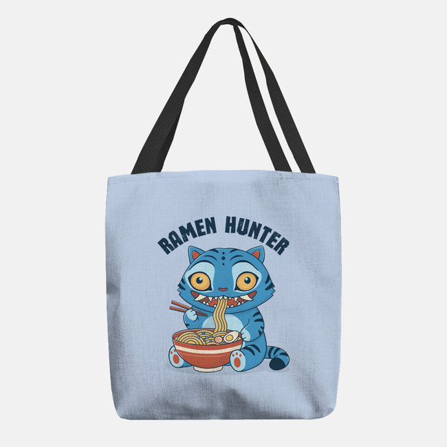 Ramen Hunter-None-Basic Tote-Bag-GODZILLARGE