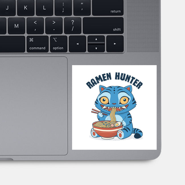 Ramen Hunter-None-Glossy-Sticker-GODZILLARGE