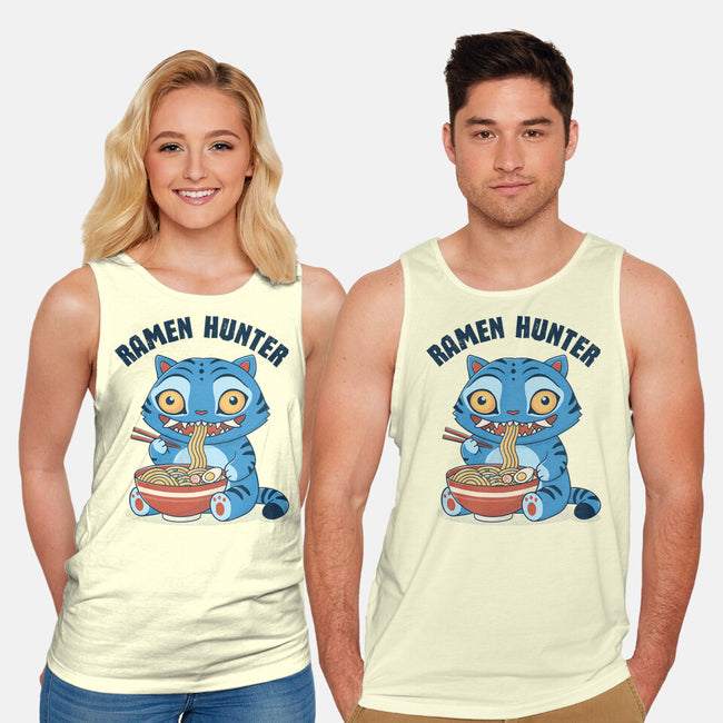 Ramen Hunter-Unisex-Basic-Tank-GODZILLARGE