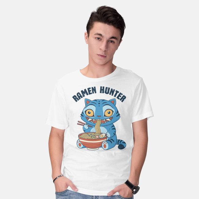 Ramen Hunter-Mens-Basic-Tee-GODZILLARGE