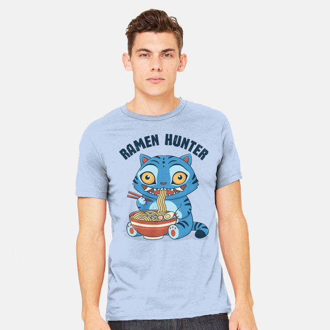 Ramen Hunter-Mens-Heavyweight-Tee-GODZILLARGE