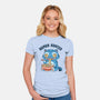 Ramen Hunter-Womens-Fitted-Tee-GODZILLARGE