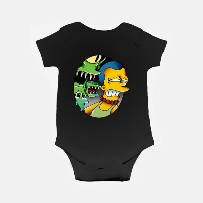 Bad Breath-Baby-Basic-Onesie-Gooney Toons