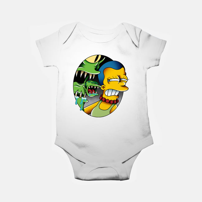 Bad Breath-Baby-Basic-Onesie-Gooney Toons