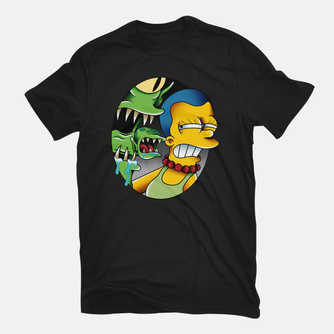 Bad Breath-Mens-Basic-Tee-Gooney Toons