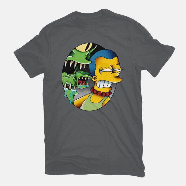 Bad Breath-Mens-Heavyweight-Tee-Gooney Toons