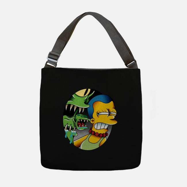 Bad Breath-None-Adjustable Tote-Bag-Gooney Toons