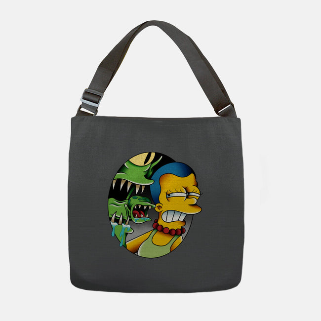 Bad Breath-None-Adjustable Tote-Bag-Gooney Toons
