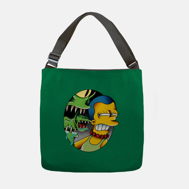 Bad Breath-None-Adjustable Tote-Bag-Gooney Toons