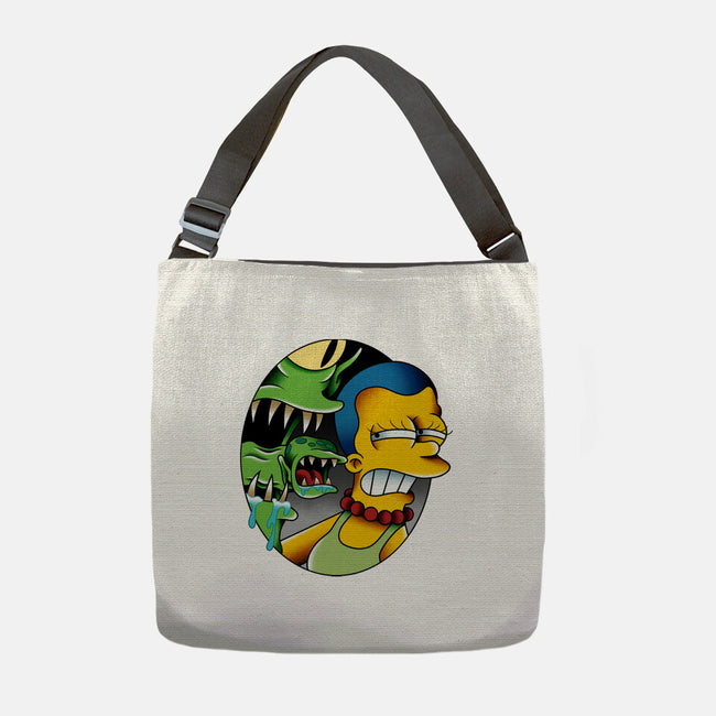 Bad Breath-None-Adjustable Tote-Bag-Gooney Toons