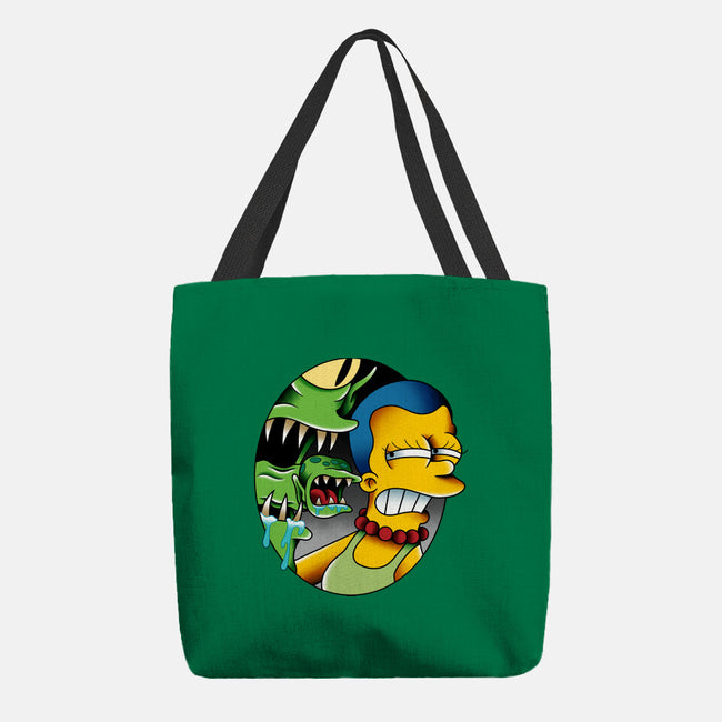 Bad Breath-None-Basic Tote-Bag-Gooney Toons