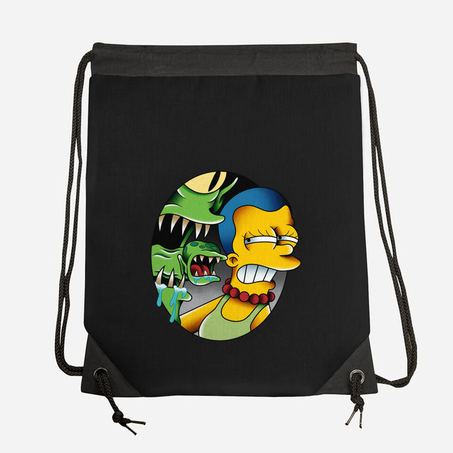Bad Breath-None-Drawstring-Bag-Gooney Toons