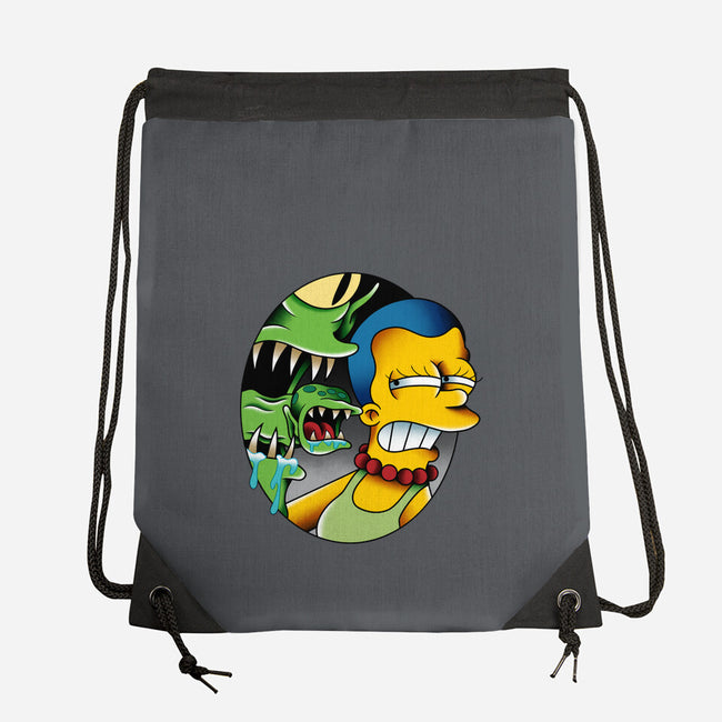 Bad Breath-None-Drawstring-Bag-Gooney Toons
