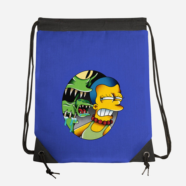 Bad Breath-None-Drawstring-Bag-Gooney Toons