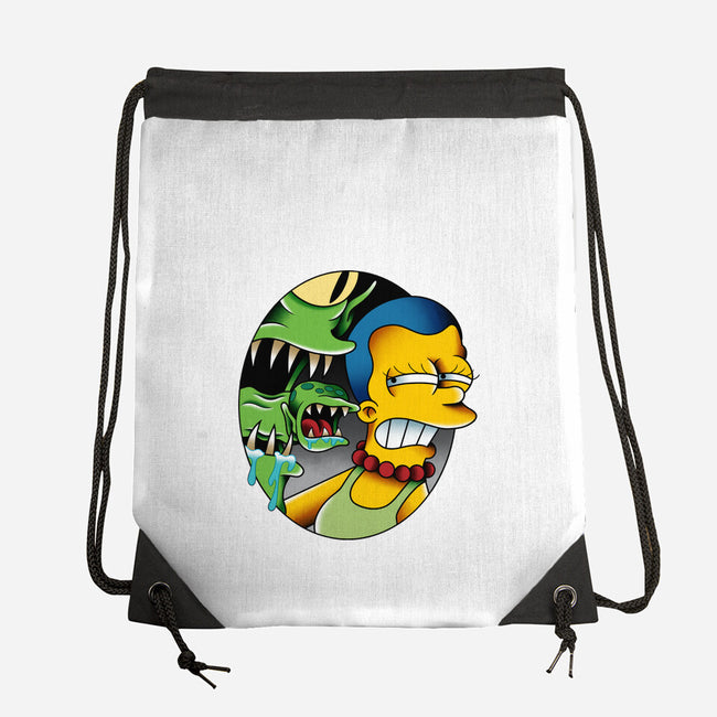 Bad Breath-None-Drawstring-Bag-Gooney Toons