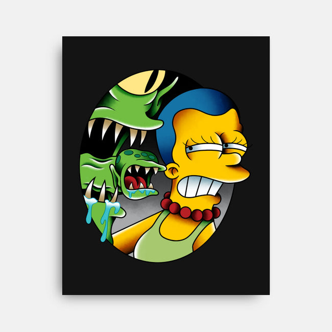 Bad Breath-None-Stretched-Canvas-Gooney Toons