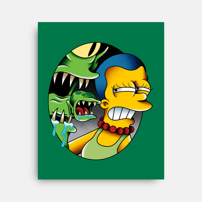 Bad Breath-None-Stretched-Canvas-Gooney Toons