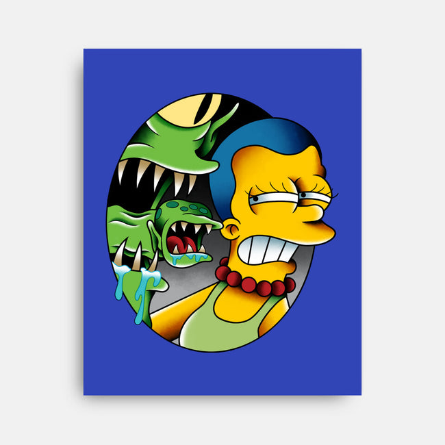 Bad Breath-None-Stretched-Canvas-Gooney Toons