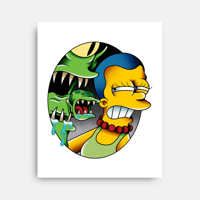 Bad Breath-None-Stretched-Canvas-Gooney Toons