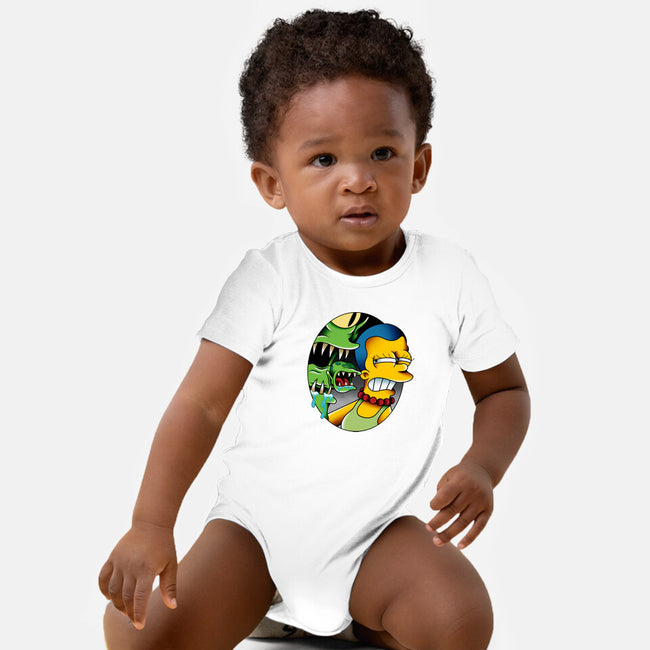 Bad Breath-Baby-Basic-Onesie-Gooney Toons