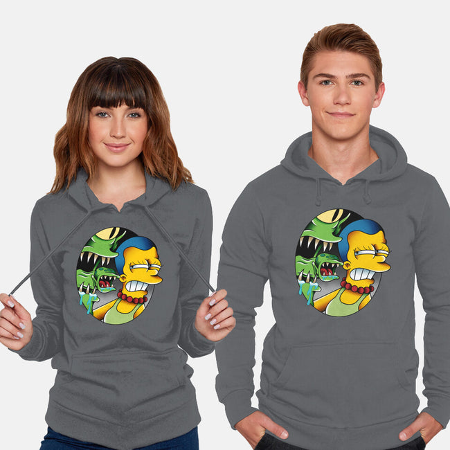 Bad Breath-Unisex-Pullover-Sweatshirt-Gooney Toons